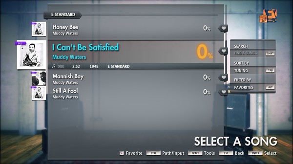 Скриншот из Rocksmith® 2014 Edition – Remastered – Muddy Waters - “I Can’t Be Satisfied”