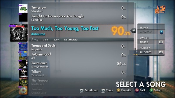 Скриншот из Rocksmith® 2014 Edition – Remastered – Airbourne - “Too Much, Too Young, Too Fast”