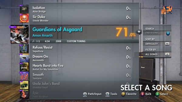 Скриншот из Rocksmith® 2014 Edition – Remastered – Amon Amarth - “Guardians of Asgaard”