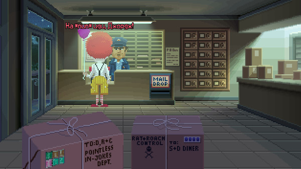 Скриншот из Thimbleweed Park - Ransome Unbeeped Скриншот из Thimbleweed Park - Ransome Unbeeped