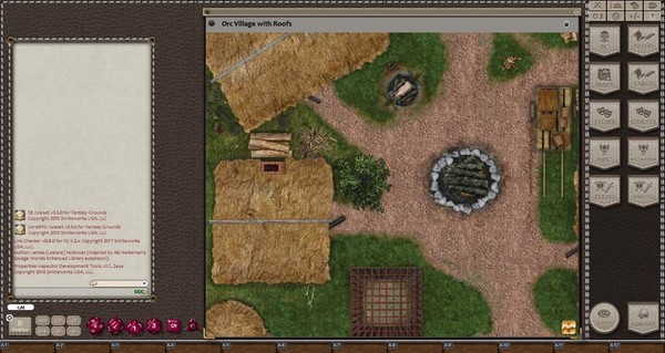 скриншот Fantasy Grounds - Orc Town: Orc Village (Map Pack) 2
