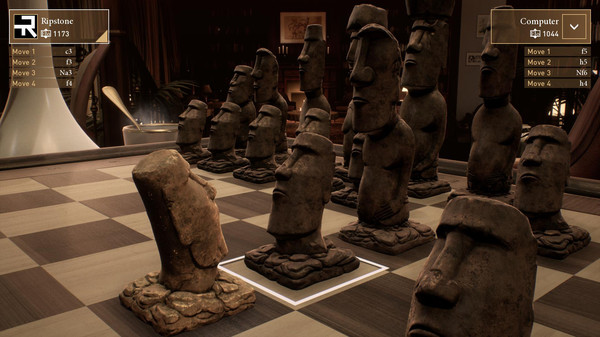 Скриншот из Chess Ultra Easter Island chess set