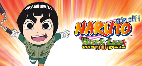 Naruto Spin-Off: Rock Lee & His Ninja Pals: Rock Lee Is a Ninja Who Can't Use Ninjutsu/Rock Lee's Rival Is Naruto cover art