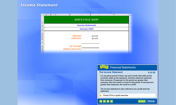 Professor Teaches Accounting Fundamentals screenshot