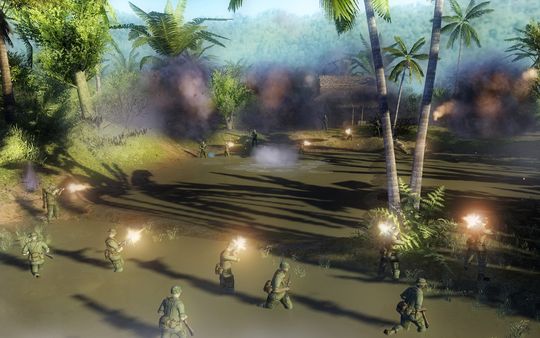 Скриншот из Men of War: Vietnam