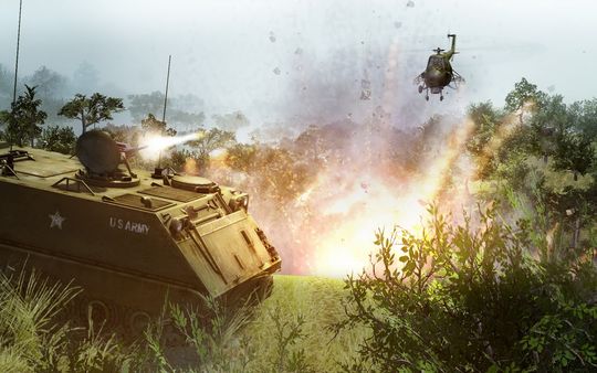Скриншот из Men of War: Vietnam