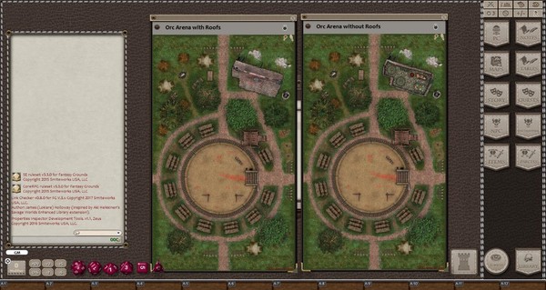 скриншот Fantasy Grounds - Orc Town: Orc Arena (Map Pack) 0