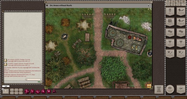 скриншот Fantasy Grounds - Orc Town: Orc Arena (Map Pack) 3
