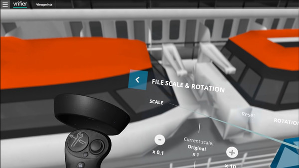 Скриншот из VRifier