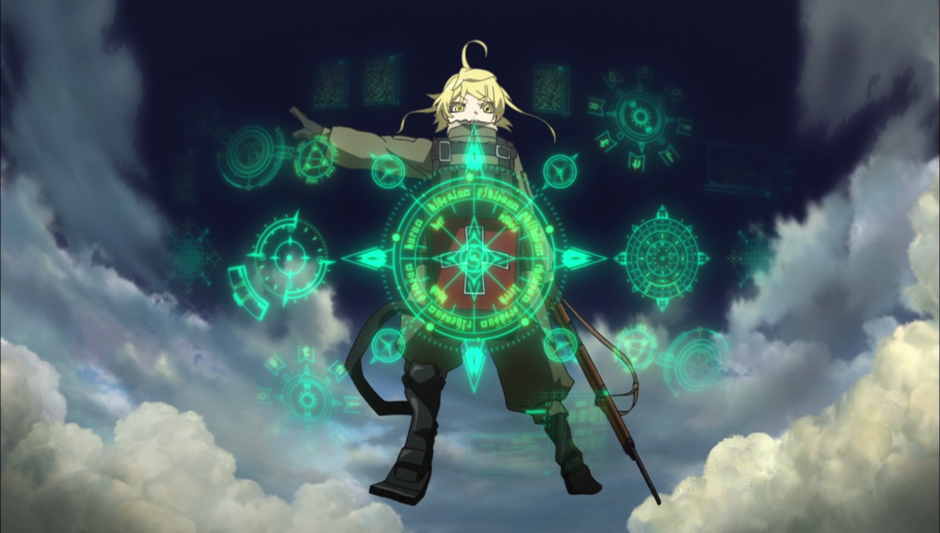 Melhor anime Isekai #6 Saga de Tanya, o mal