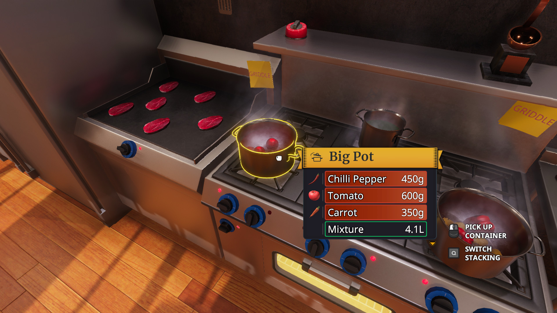 Cooking Simulator, Software