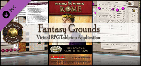 Fantasy Grounds - Weird Wars Rome: Res Romana (Savage Worlds) cover art