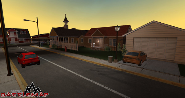 Скриншот из Virtual Battlemap DLC - Modern Town