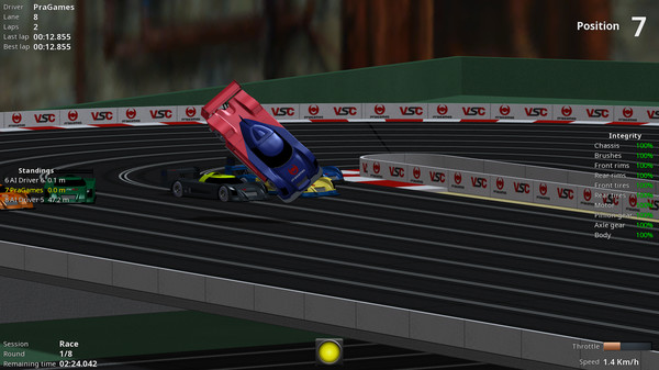 Скриншот из Virtual SlotCars