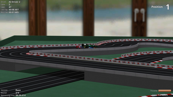 Скриншот из Virtual SlotCars