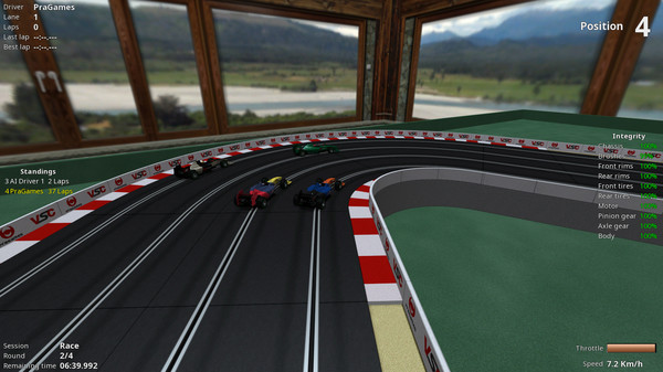 Скриншот из Virtual SlotCars