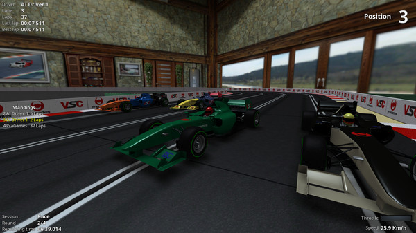 Скриншот из Virtual SlotCars