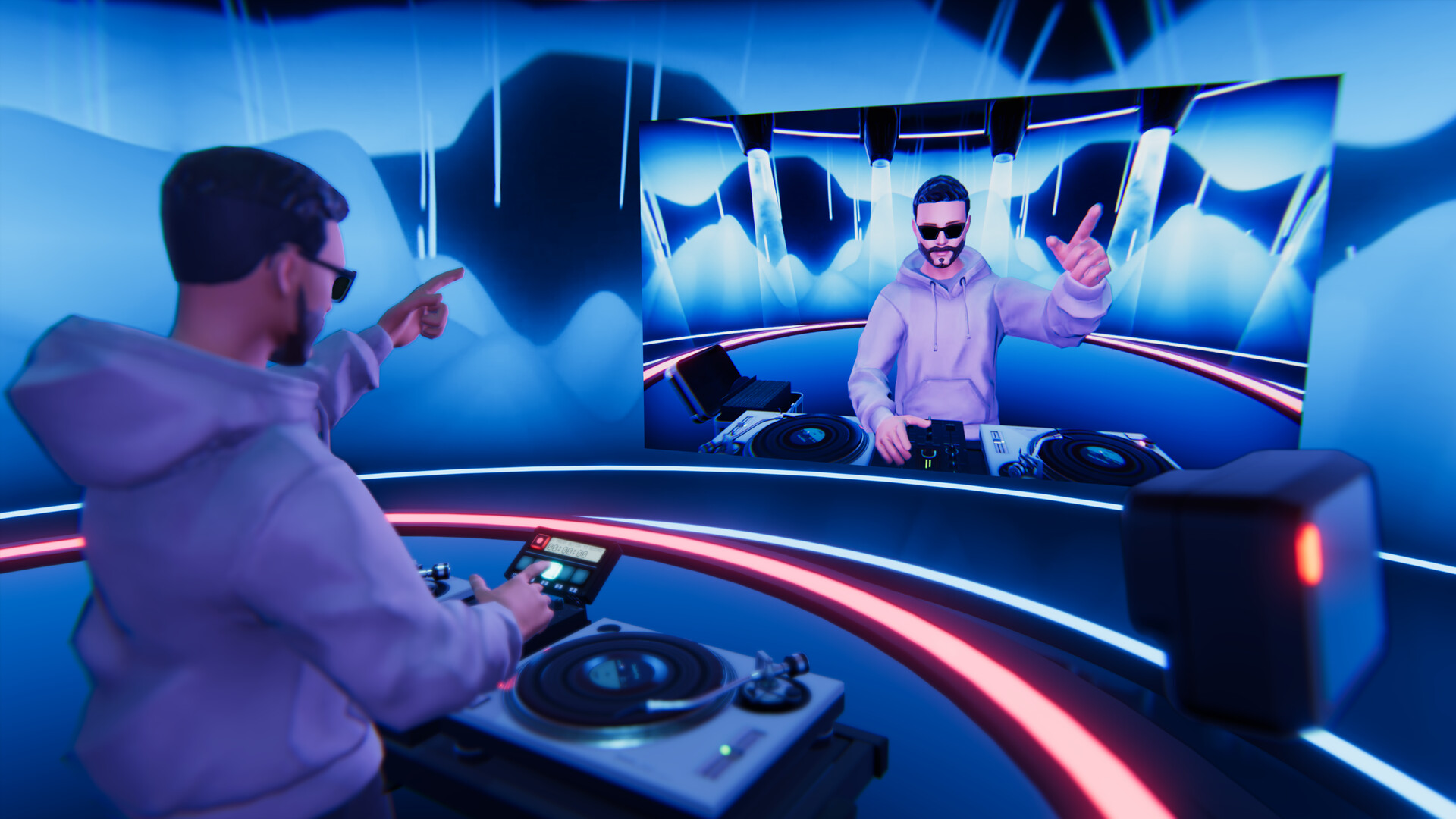 VR 中的DJ模拟器（Vinyl Reality）