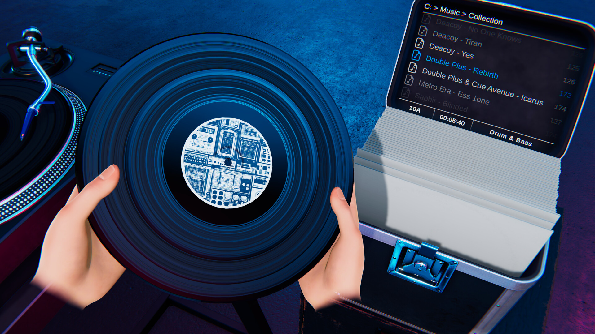 Oculus Quest 游戏《混合现实DJ模拟器》Vinyl Reality Lite Oculus Quest 游戏《混合现实DJ模拟器》Vinyl Reality Lite