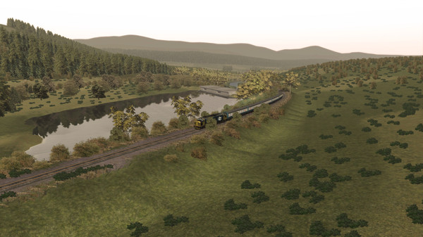 Скриншот из Train Simulator: The Kyle Line: Inverness - Kyle of Lochalsh Route Add-On