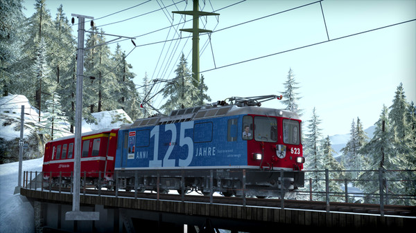 Скриншот из Train Simulator: RhB Enhancement Pack 02 Add-On