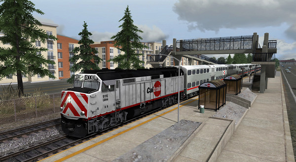 Скриншот из Train Simulator: Peninsula Corridor: San Francisco - Gilroy Route Add-On