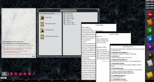 Скриншот из Fantasy Grounds - Basic Magic (BRP)