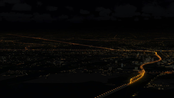 Скриншот из FSX Steam Edition: Night Environment Italy Add-On