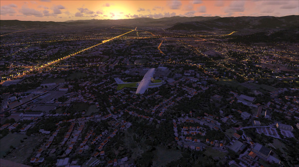 Скриншот из FSX Steam Edition: Night Environment Italy Add-On