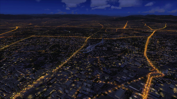 Скриншот из FSX Steam Edition: Night Environment Italy Add-On