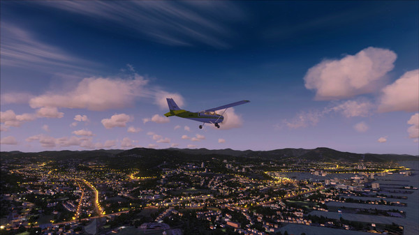 Скриншот из FSX Steam Edition: Night Environment Italy Add-On