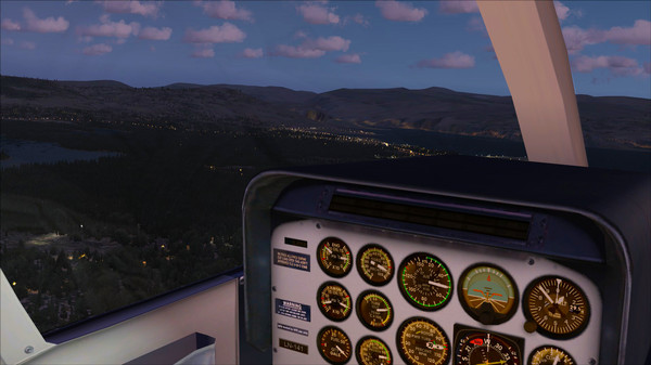 Скриншот из FSX Steam Edition - Night Environment: Norway Add-On