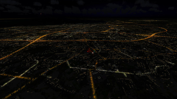 Скриншот из FSX Steam Edition: Night Environment: Sweden Add-On