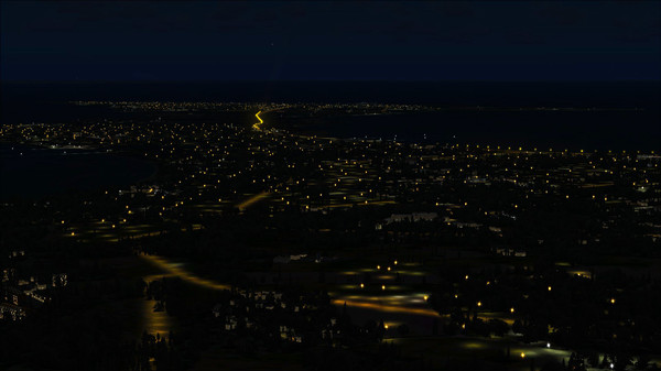 Скриншот из FSX Steam Edition: Night Environment: Sweden Add-On