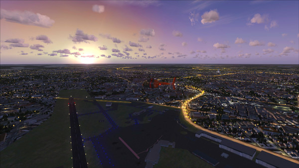 Скриншот из FSX Steam Edition: Night Environment: Sweden Add-On