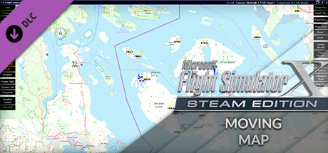 FSX Steam Edition: Moving Map Add-On cover art