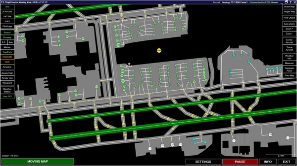 Скриншот из FSX Steam Edition: Moving Map Add-On