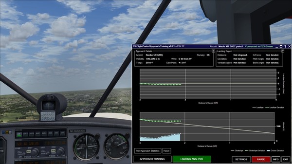 Скриншот из FSX Steam Edition: Approach Training Add-On