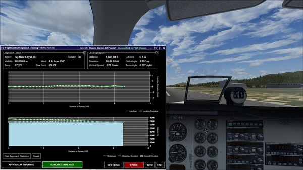 Скриншот из FSX Steam Edition: Approach Training Add-On