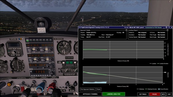 Скриншот из FSX Steam Edition: Approach Training Add-On