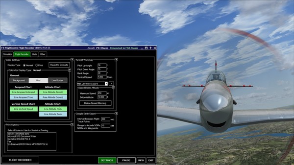 Скриншот из FSX Steam Edition: Flight Recorder Add-On