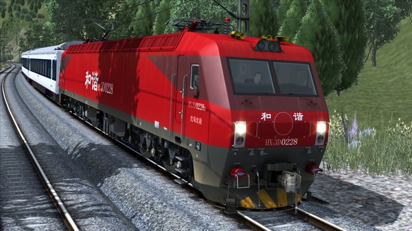 Скриншот из TS Marketplace: HXD3D Electric Locomotive Add-On