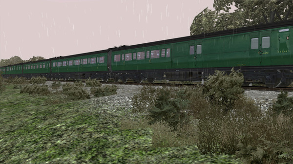 Скриншот из TS Marketplace: Maunsell 59ft Low Window Corridor Coach Pack BR Green