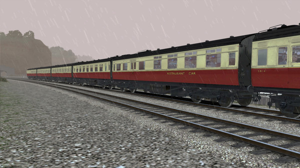 Скриншот из TS Marketplace: Maunsell 59ft Low Window Corridor Coach Pack Crimson Cream