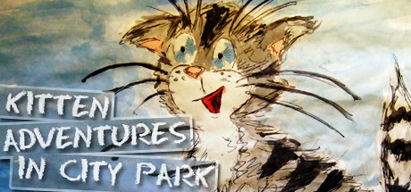 Kitten adventures in city park cover art