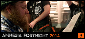 Amnesia Fortnight: AF 2014 - Day 2
