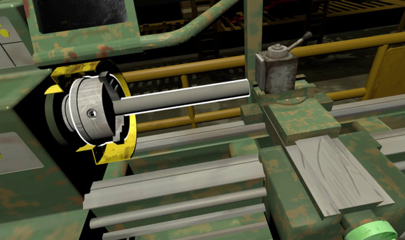 Скриншот из Lathe Safety Simulator