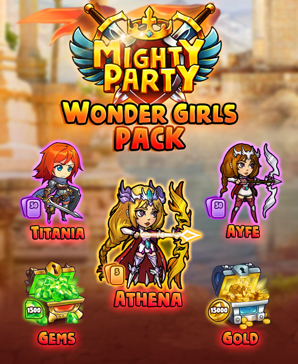 wonder girl mighty party