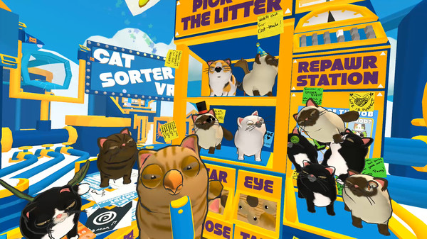 Скриншот из Cat Sorter VR