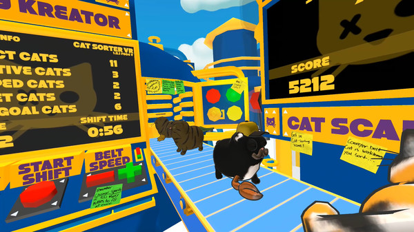 Скриншот из Cat Sorter VR